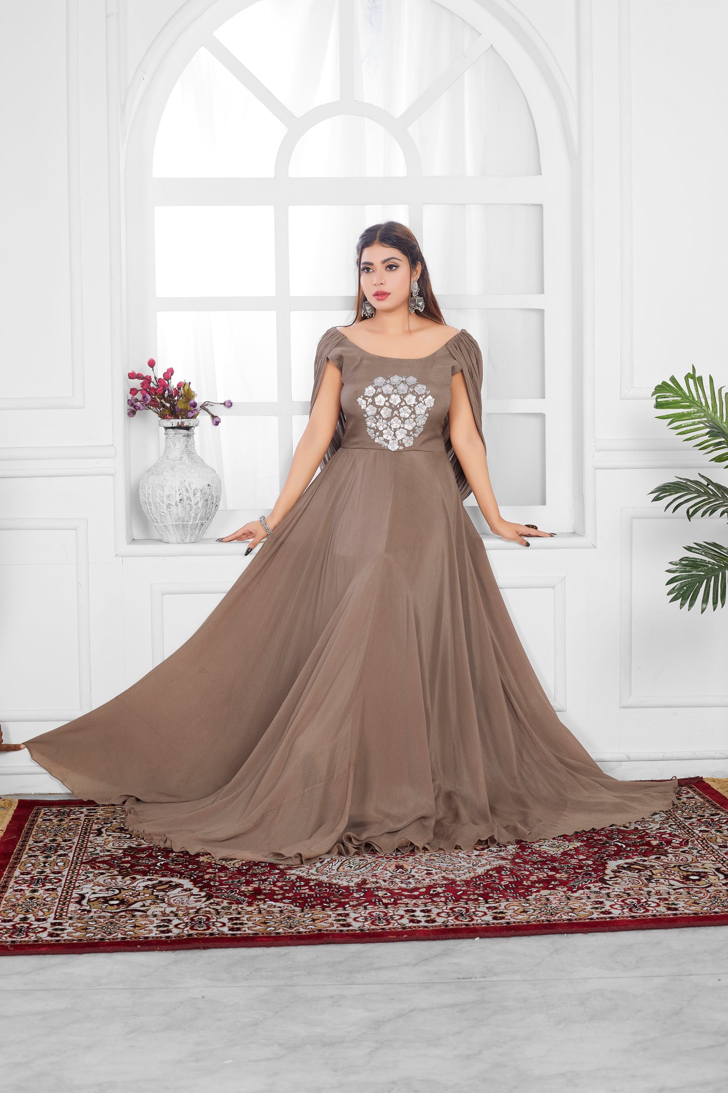 Dark Grey Gown