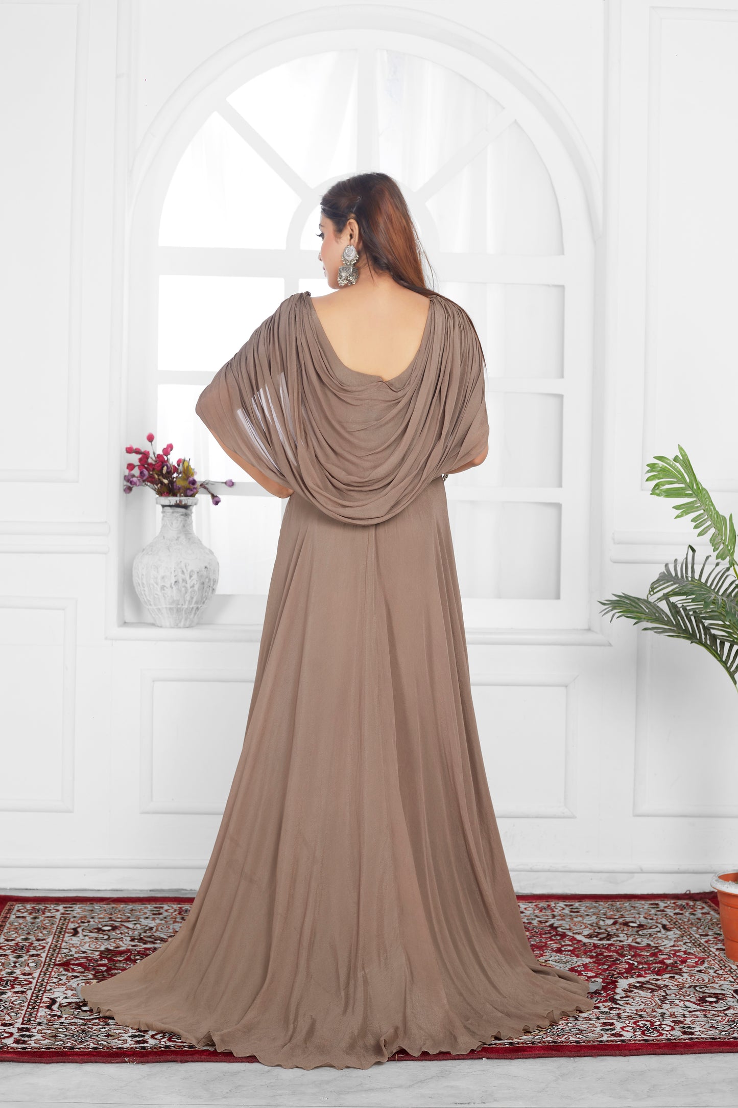 Dark Grey Gown