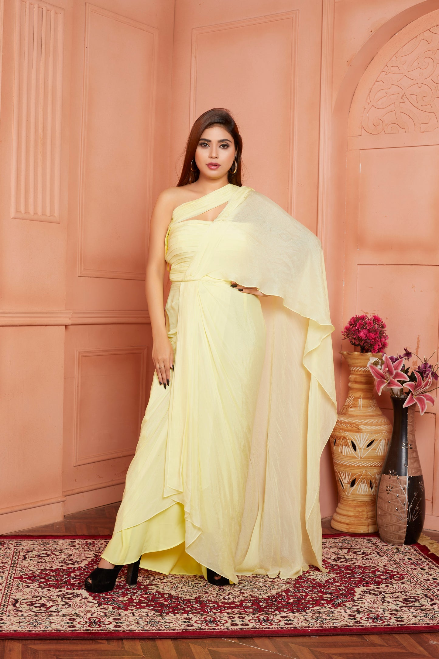 Lemon Yellow Gown