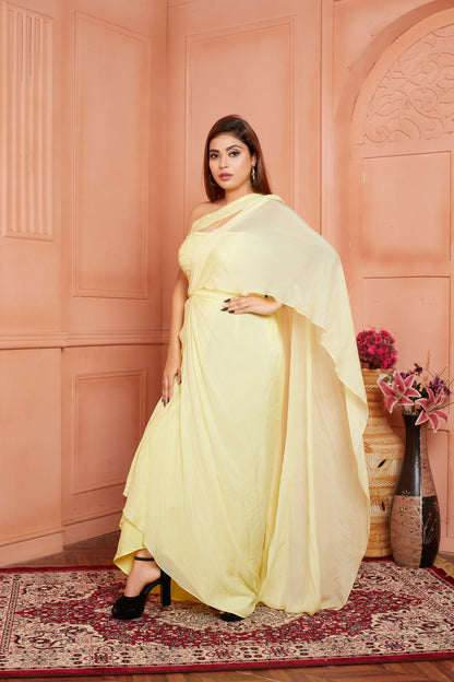 Lemon Yellow Gown