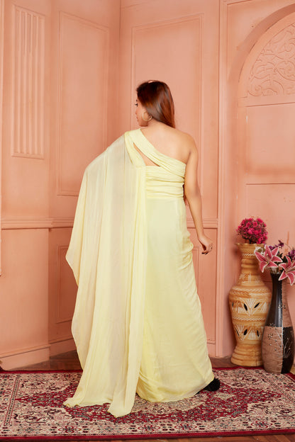 Lemon Yellow Gown